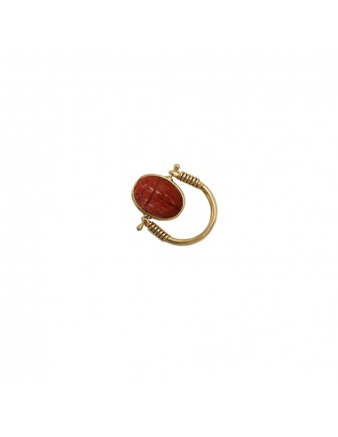 Sacha scarab ring large model s'inspire de l'anatomie humaine