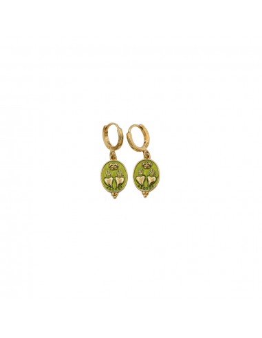 Sacha heart medal earrings JUSQU'A -70%! 